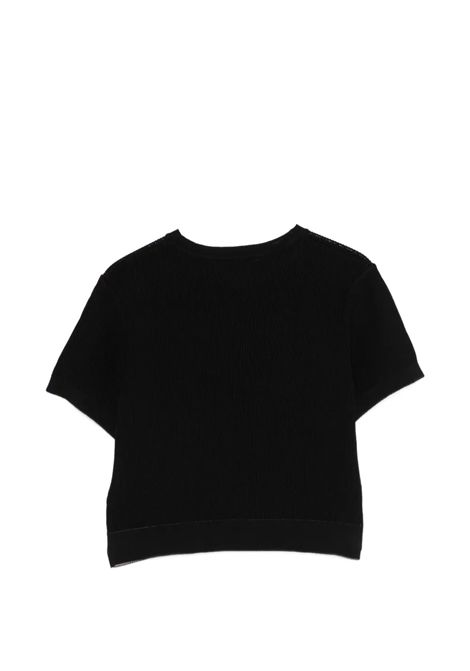 T-shirt con logo JUST CAVALLI KIDS | JGP26049TSAMTBLACK